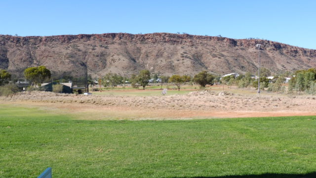 Driving range at Alice Springs Golf Club