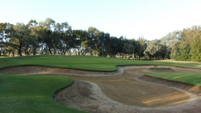 The 10th green at Murray Downs Golf Country Club