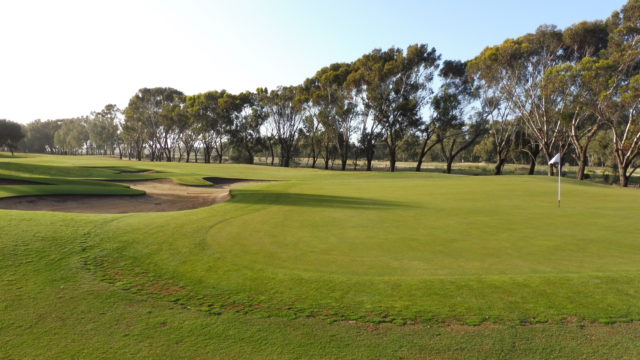 The 12th green at Murray Downs Golf Country Club