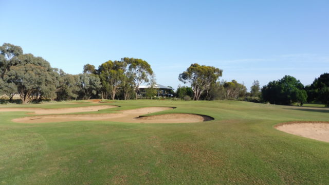 The 13th fairway at Murray Downs Golf Country Club