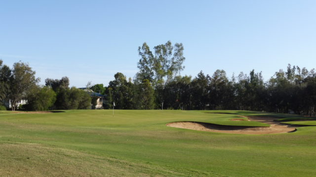 The 15th green at Murray Downs Golf Country Club