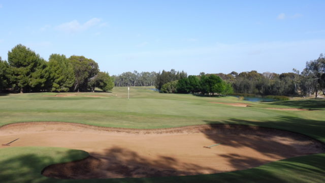 The 16th green at Murray Downs Golf Country Club