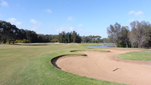 The 17th fairway at Murray Downs Golf Country Club