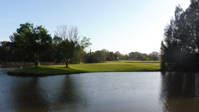 The 17th green at Murray Downs Golf Country Club