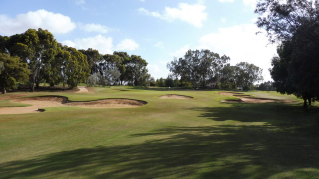 The 18th fairway at Murray Downs Golf Country Club