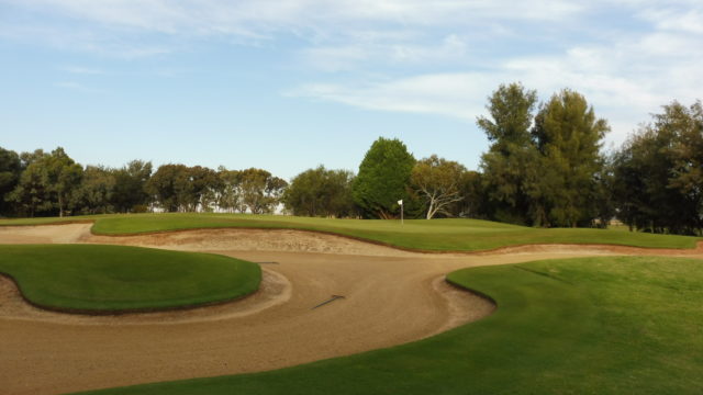 The 2nd green at Murray Downs Golf Country Club