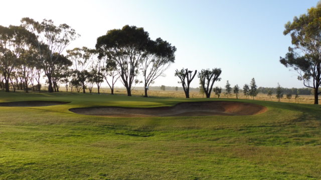 The 8th green at Murray Downs Golf Country Club