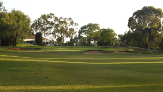 The 9th fairway at Murray Downs Golf Country Club