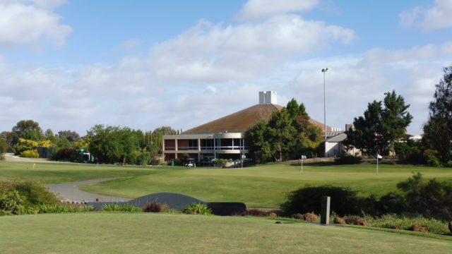 The clubhouse at Murray Downs Golf Country Club