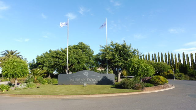 Entrance to Murray Downs Golf Country Club