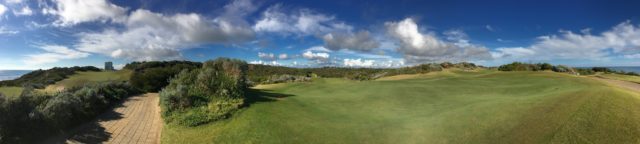 Panoramic View of Back 9 at The Cut Golf Club