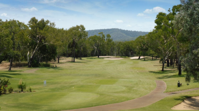 The 10th tee at Capricorn Resort Golf Course