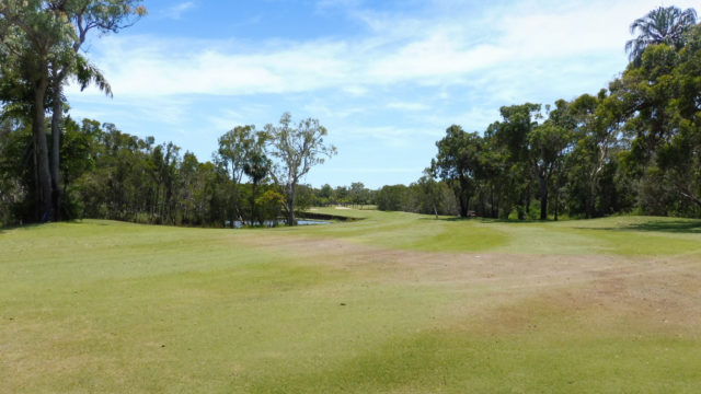 The 17th fairway at Capricorn Resort Golf Course