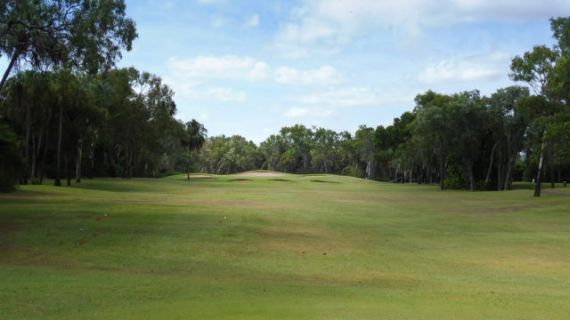 The 3rd tee at Capricorn Resort Golf Course