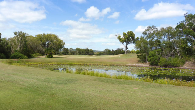 The 4th fairway at Capricorn Resort Golf Course