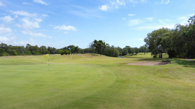 The 4th green at Capricorn Resort Golf Course