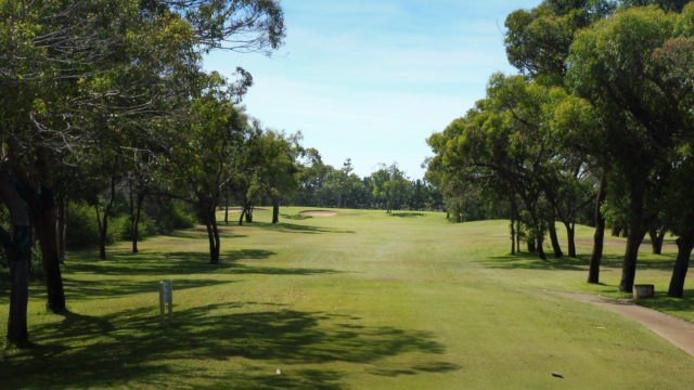 The 6th tee at Capricorn Resort Golf Course