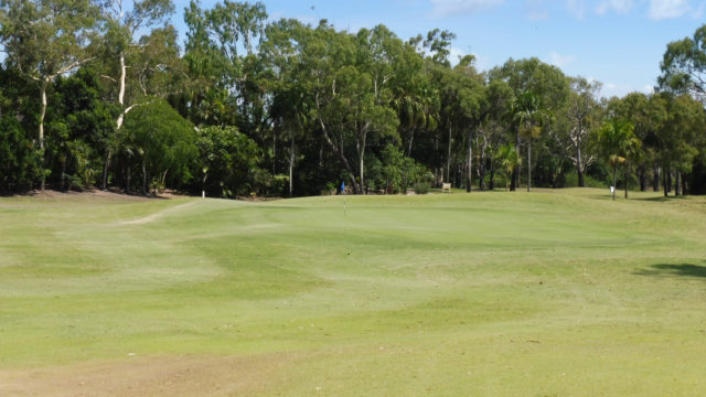 The 8th green at Capricorn Resort Golf Course