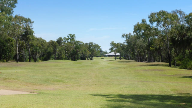 The 9th tee at Capricorn Resort Golf Course