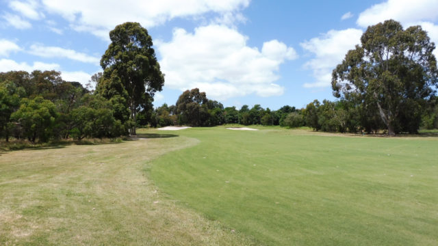 The 11th fairway at Cranbourne Golf Club