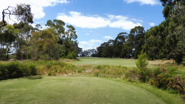 The 15th tee at Cranbourne Golf Club