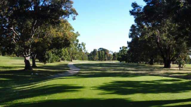 The 16th tee at Cranbourne Golf Club