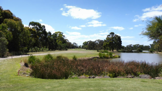 The 2nd tee at Cranbourne Golf Club