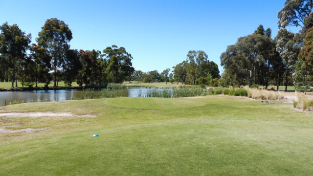 The 6th tee at Cranbourne Golf Club