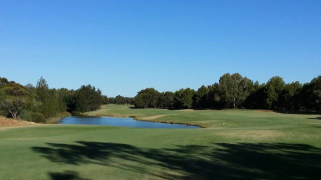 The 16th tee at Murray Downs Golf Country Club