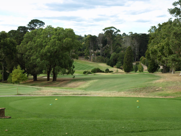 The 10th tee at Riversdale Golf Club