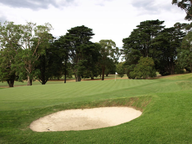 The 11th green at Riversdale Golf Club