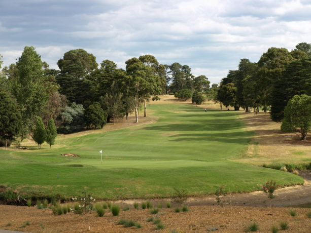 The 13th hole at Riversdale Golf Club