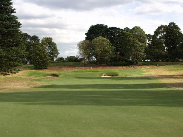 The 15th fairway at Riversdale Golf Club