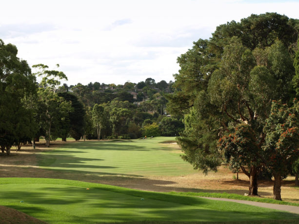 The 16th tee at Riversdale Golf Club