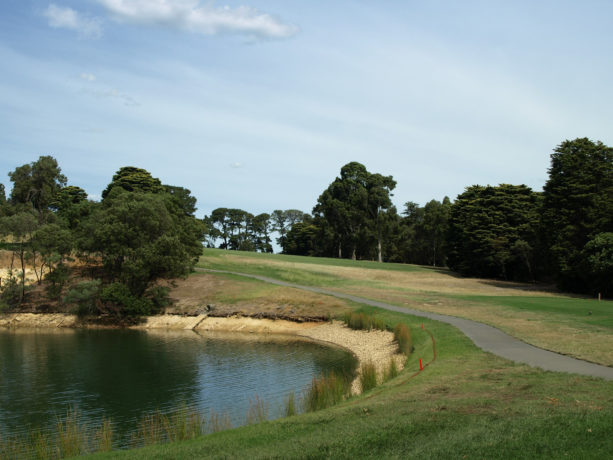 The 4th tee at Riversdale Golf Club