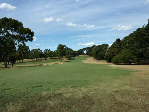 The 5th fairway at Riversdale Golf Club