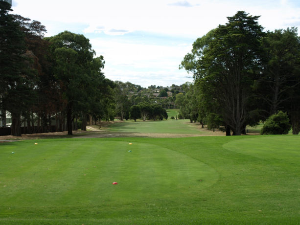 The 8th tee at Riversdale Golf Club