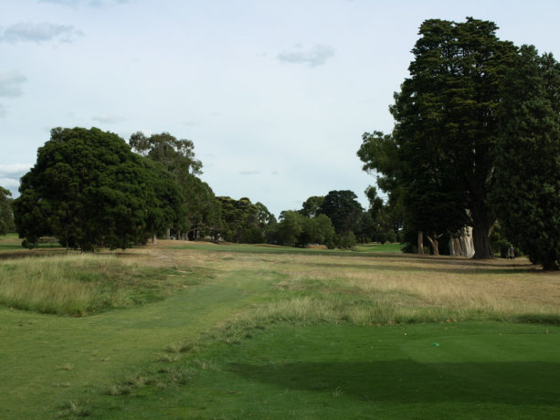 The 9th tee at Riversdale Golf Club