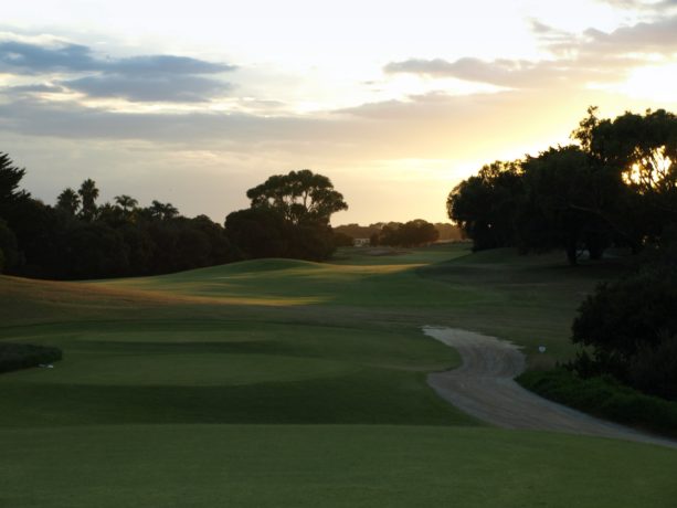 The 10th tee at Sorrento Golf Club