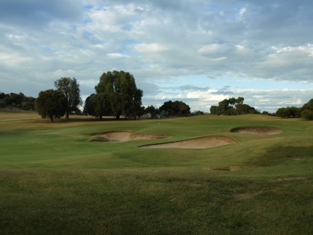 The 11th green at Sorrento Golf Club