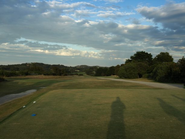 The 11th tee at Sorrento Golf Club