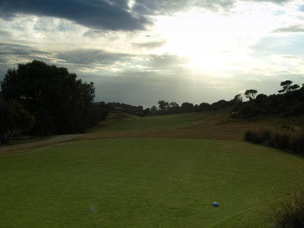 The 12th tee at Sorrento Golf Club