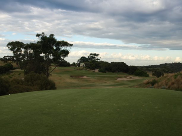 The 13th tee at Sorrento Golf Club