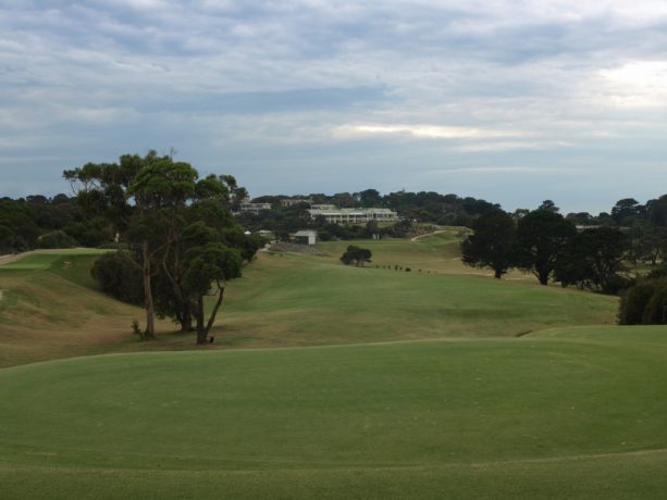 The 14th tee at Sorrento Golf Club