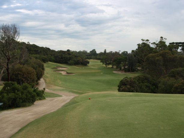 The 15th tee at Sorrento Golf Club