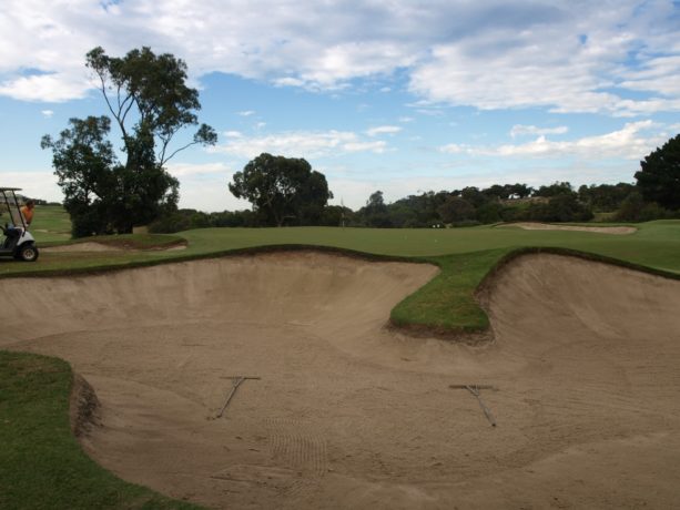 The 17th green at Sorrento Golf Club