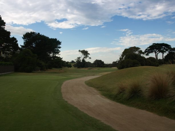 The 17th tee at Sorrento Golf Club