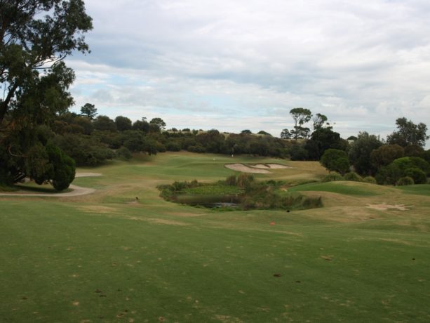 The 2nd tee at Sorrento Golf Club