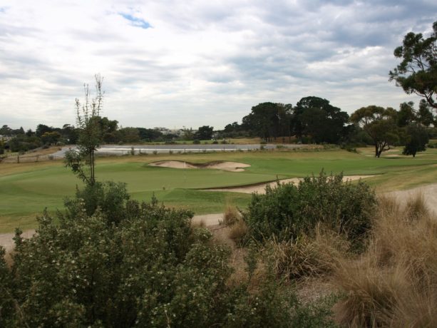 The 5th green at Sorrento Golf Club