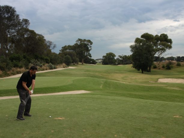 The 5th tee at Sorrento Golf Club